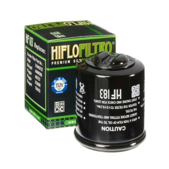 Filtro de Aceite Hiflofiltro HF183 | RCMotos