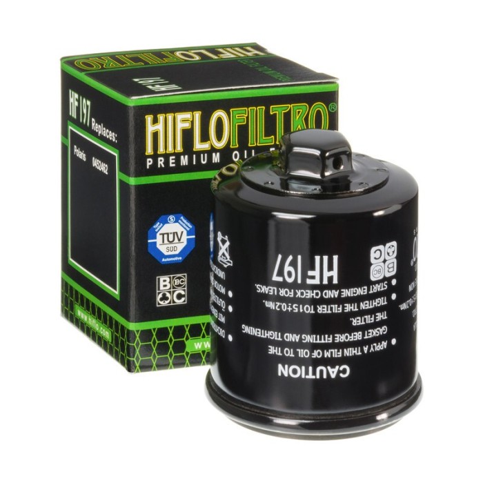 Filtro de Aceite Hiflofiltro HF197 | RCMotos
