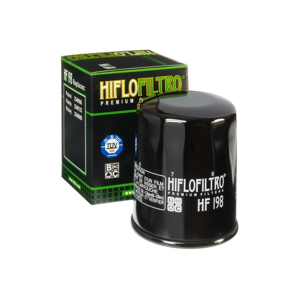 Filtro de Aceite Hiflofiltro HF198 | RCMotos