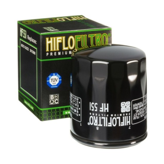 Filtro de Aceite Hiflofiltro HF551 | RCMotos