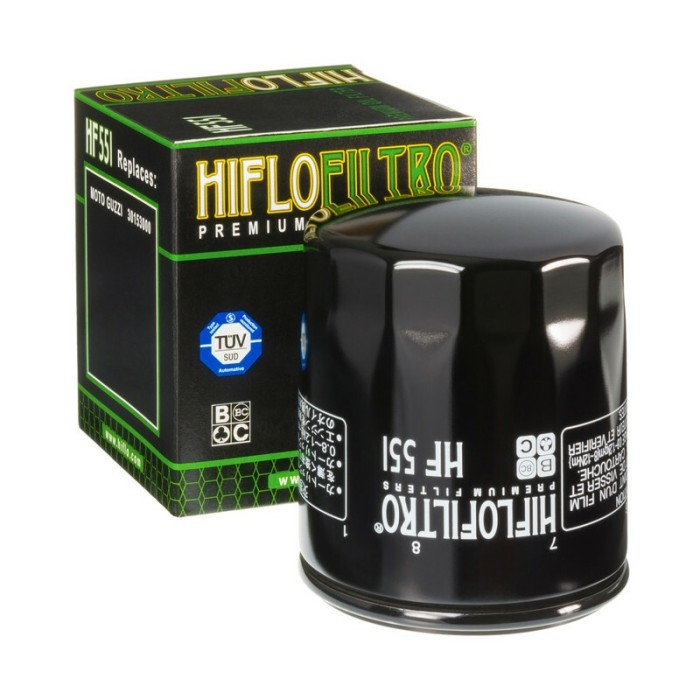 Filtro de Aceite Hiflofiltro HF551 | RCMotos