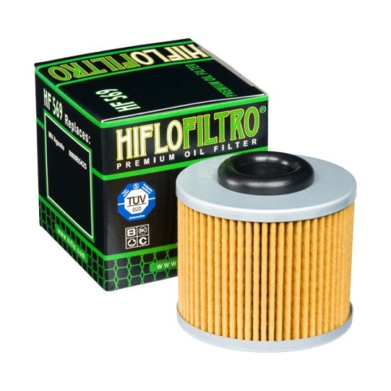 Filtro de Aceite Hiflofiltro HF569 | RCMotos