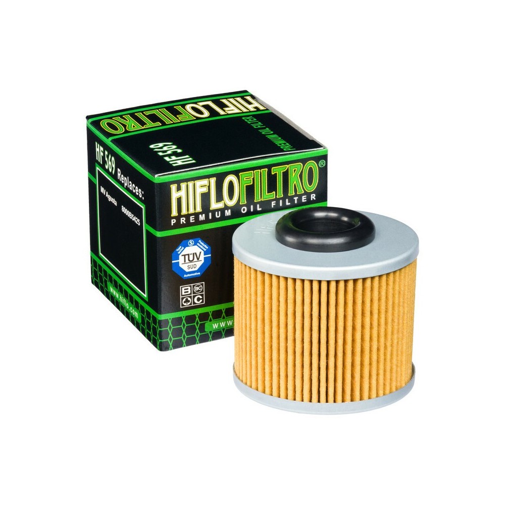 Filtro de Aceite Hiflofiltro HF569 | RCMotos