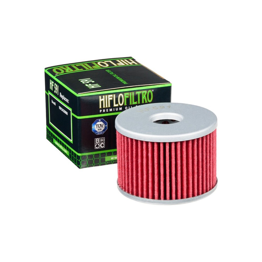 Filtro de Aceite Hiflofiltro HF591 | RCMotos