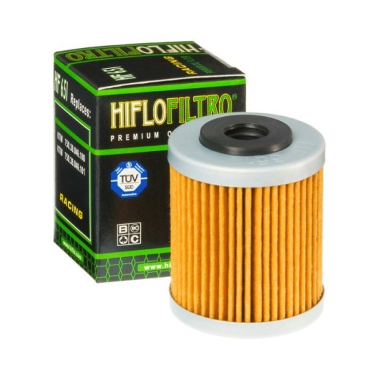 Filtro de Aceite Hiflofiltro HF651 | RCMotos