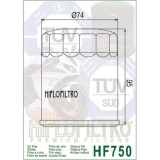 Filtro de Aceite Hiflofiltro HF750 | RCMotos