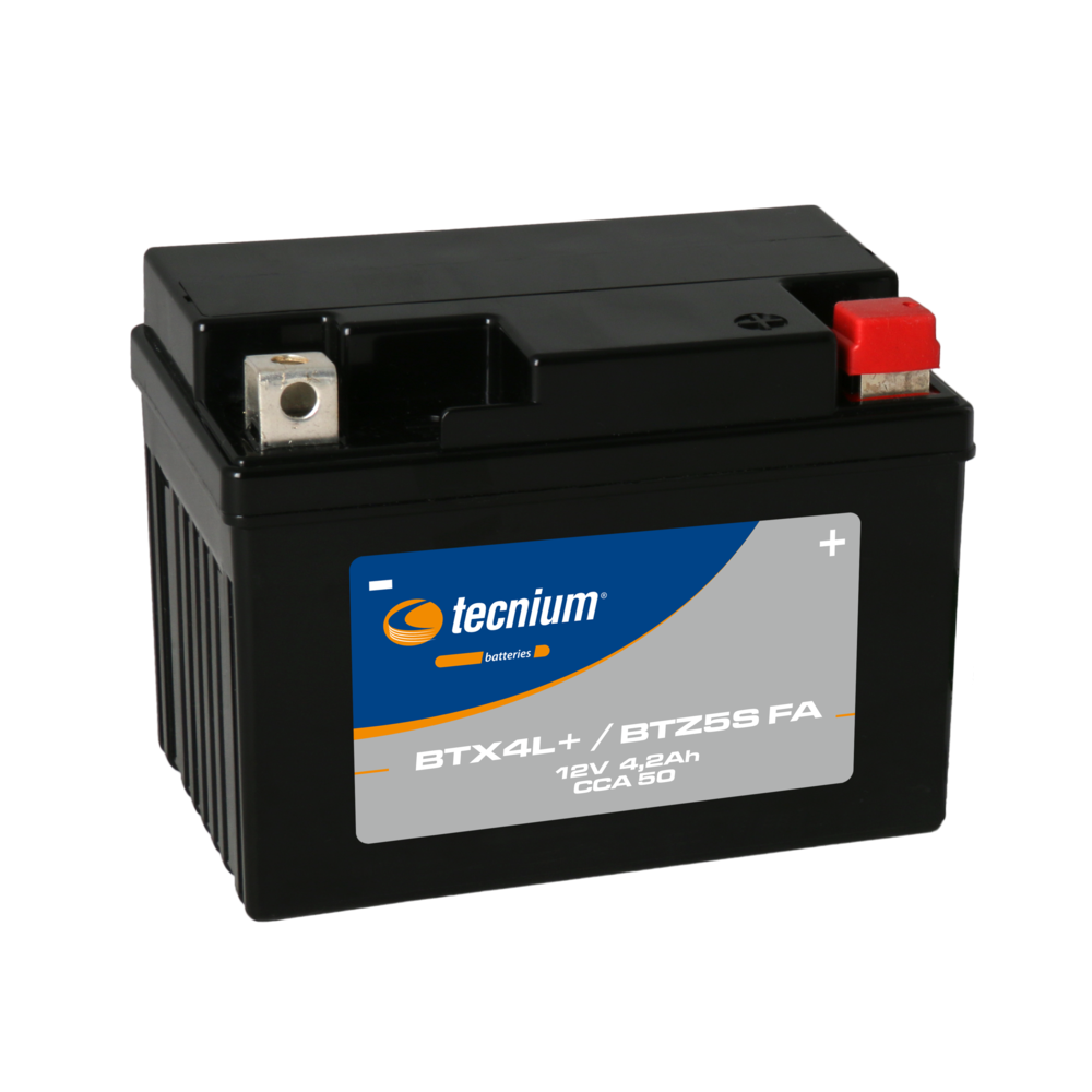 Batería TECNIUM activada BTX4L | Batería moto Tecnium