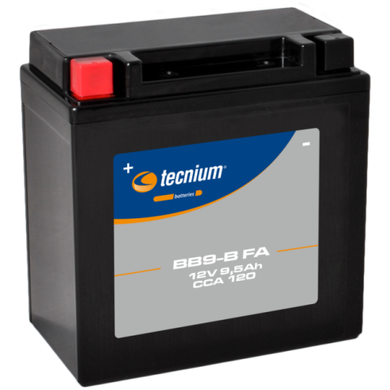 Batería TECNIUM activada BB9-B | Batería moto Tecnium