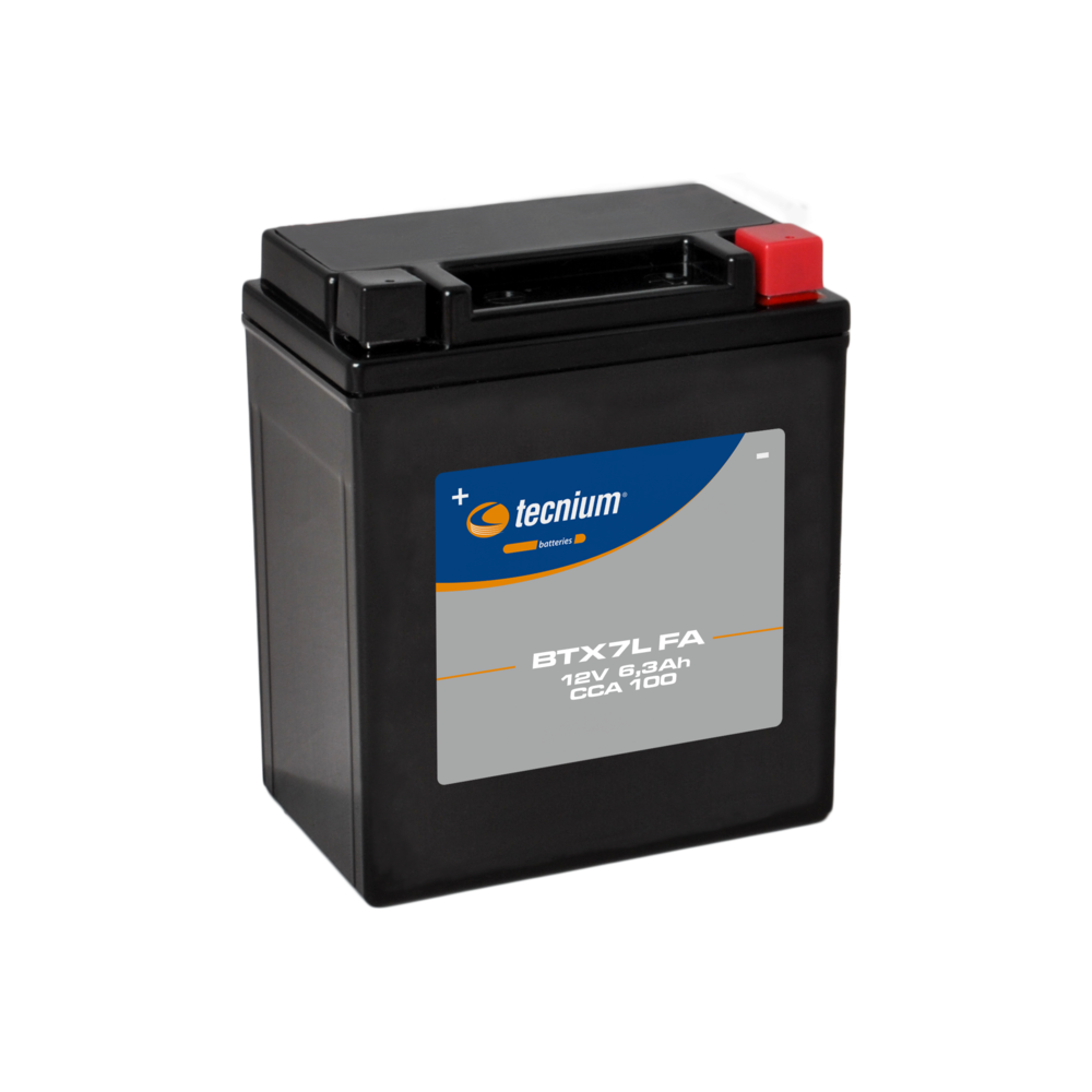 Batería TECNIUM activada BTX7L | Batería moto Tecnium