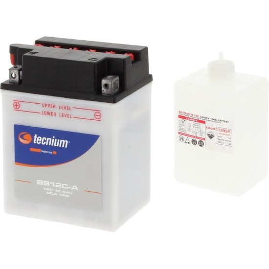 Batería TECNIUM BB12C-A fresh pack | Batería moto Tecnium