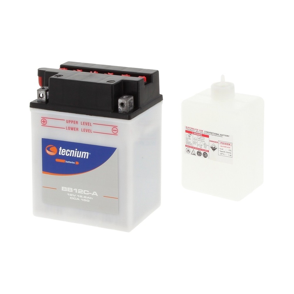 Batería TECNIUM BB12C-A fresh pack | Batería moto Tecnium