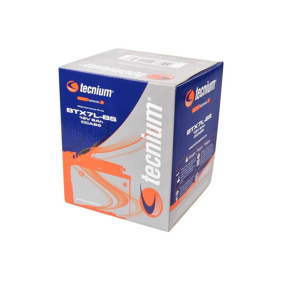 Batería TECNIUM BTX7L-BS | Batería moto Tecnium