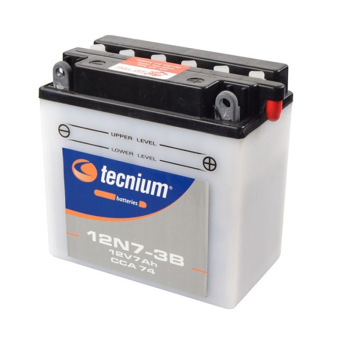 Batería TECNIUM 12N7-3B fresh pack | Batería moto Tecnium