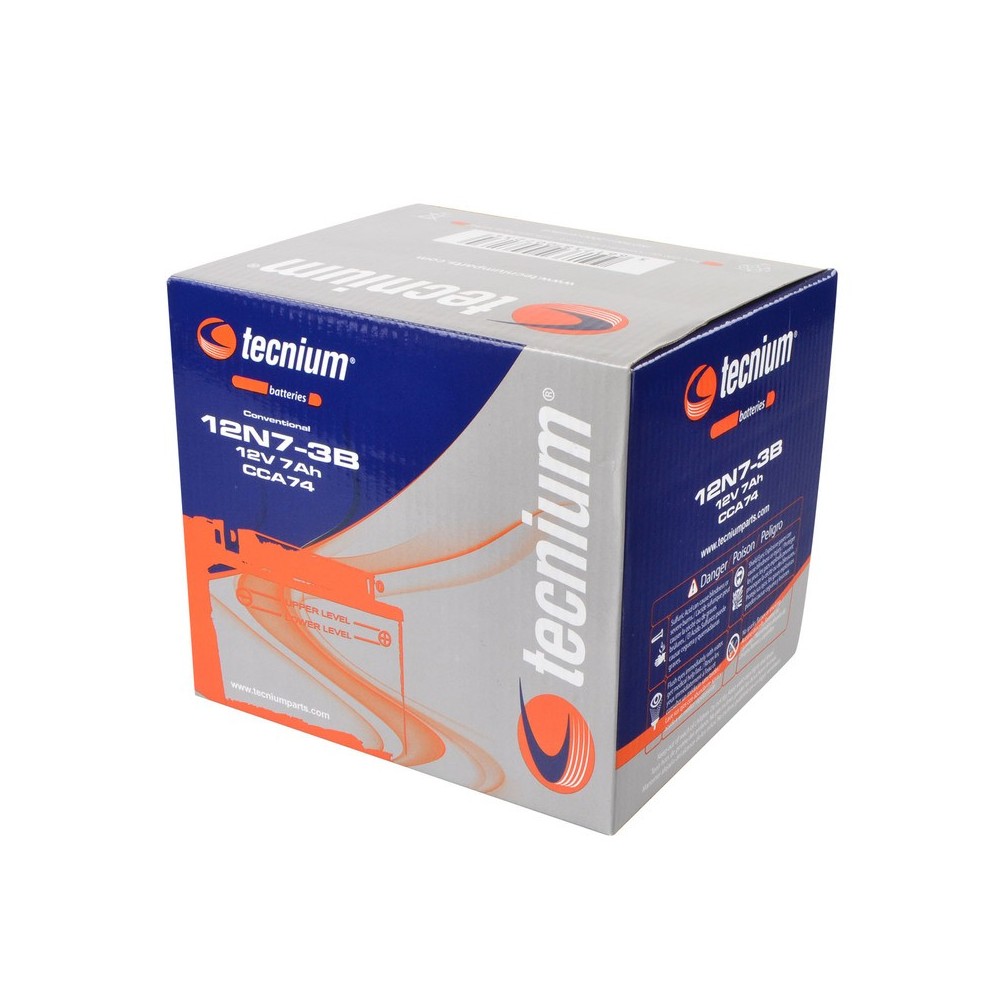 Batería TECNIUM 12N7-3B fresh pack | Batería moto Tecnium
