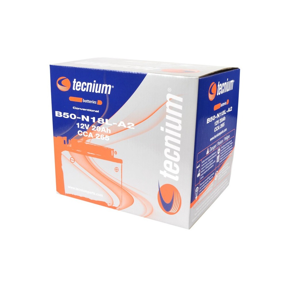 Batería TECNIUM B50-N18L-A2 fresh pack | Batería moto Tecnium