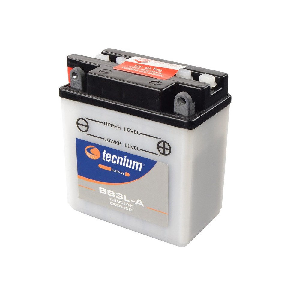 Batería TECNIUM BB3L-A fresh pack | Batería moto Tecnium