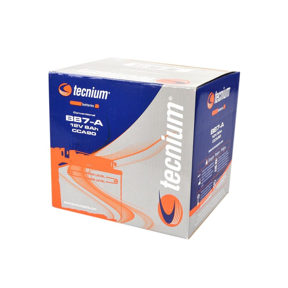 Batería TECNIUM BB7-A fresh pack | Batería moto Tecnium