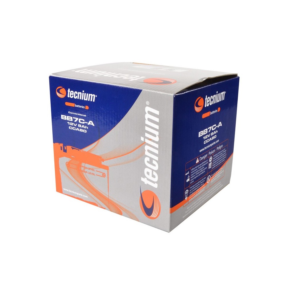 Batería TECNIUM BB7C-A fresh pack | Batería moto Tecnium