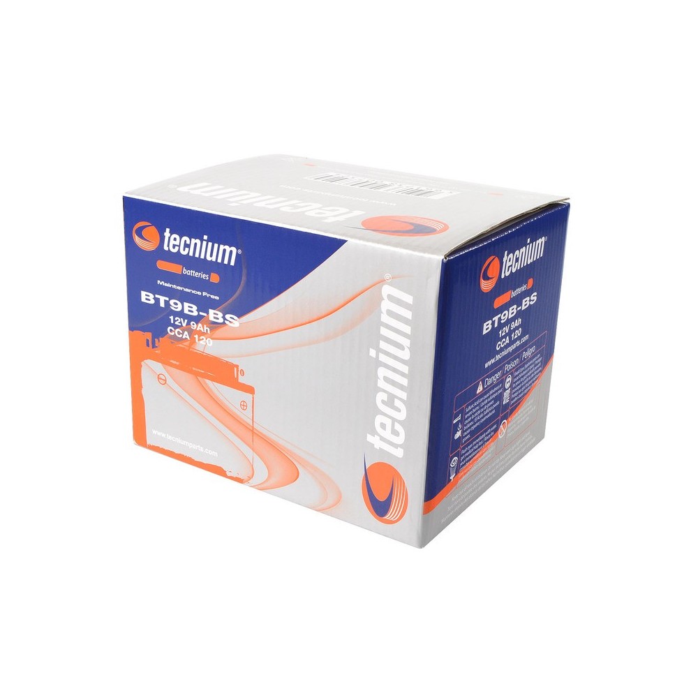 Batería TECNIUM BT9B-BS | Batería moto Tecnium