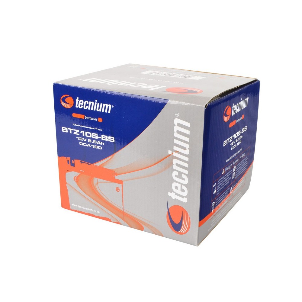Batería TECNIUM BTZ10S-BS | Batería moto Tecnium