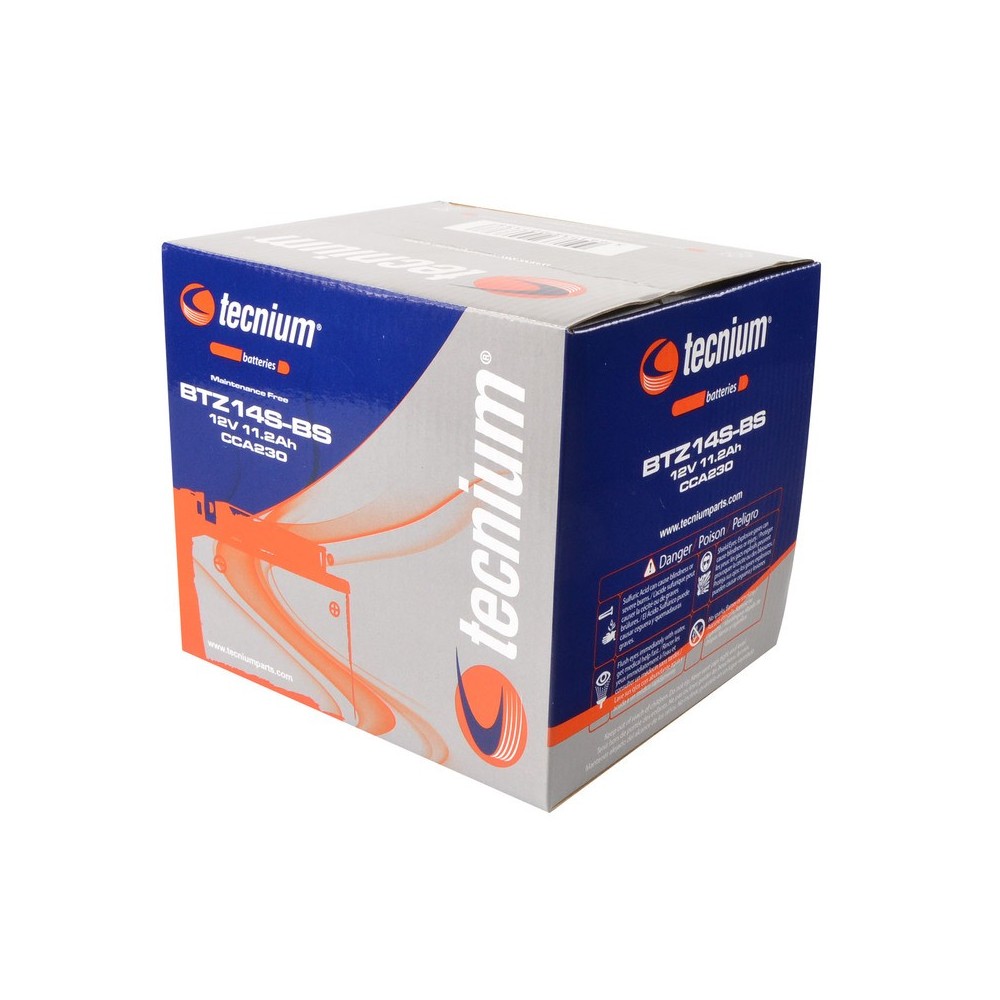 Batería TECNIUM BTZ14S-BS | Batería moto Tecnium