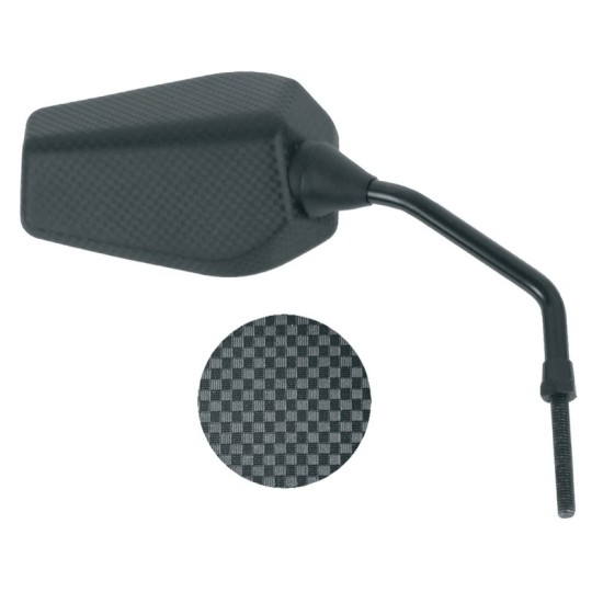 RETROVISOR  TIPO OEM CARBONO DERBI SENDA 50