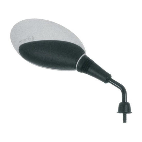 RETROVISOR  TIPO OEM NEGRO PLATA YAMAHA TEOS 125