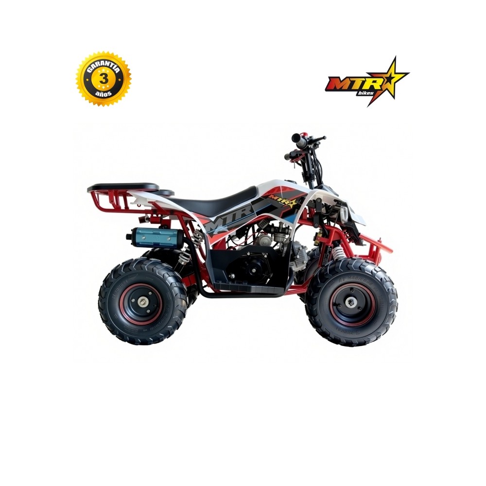 Quad infantil 125cc 4T niños | Quad con marcha atrás y arranque eléctrico