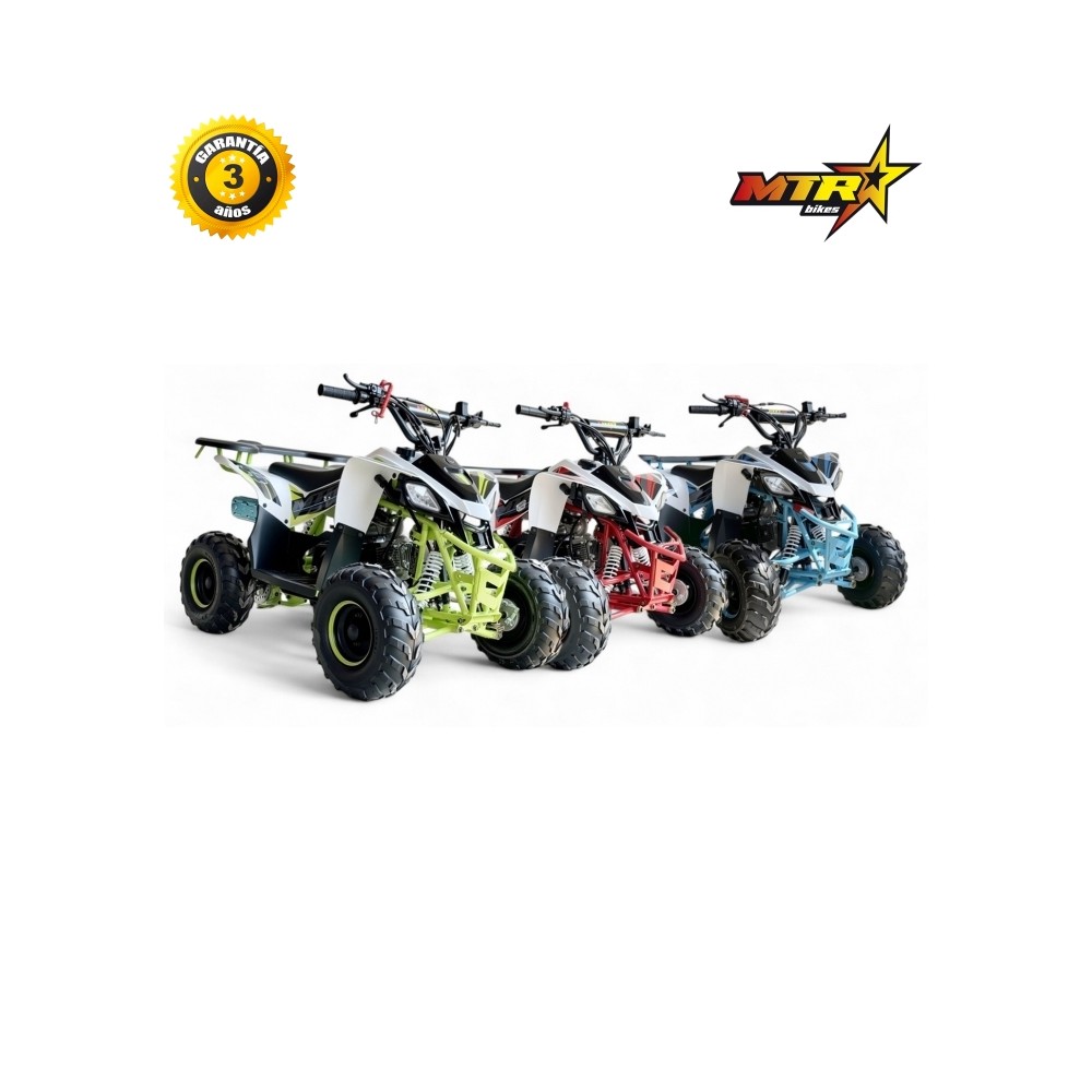 Quad infantil 125cc 4T niños | Quad con marcha atrás y arranque eléctrico