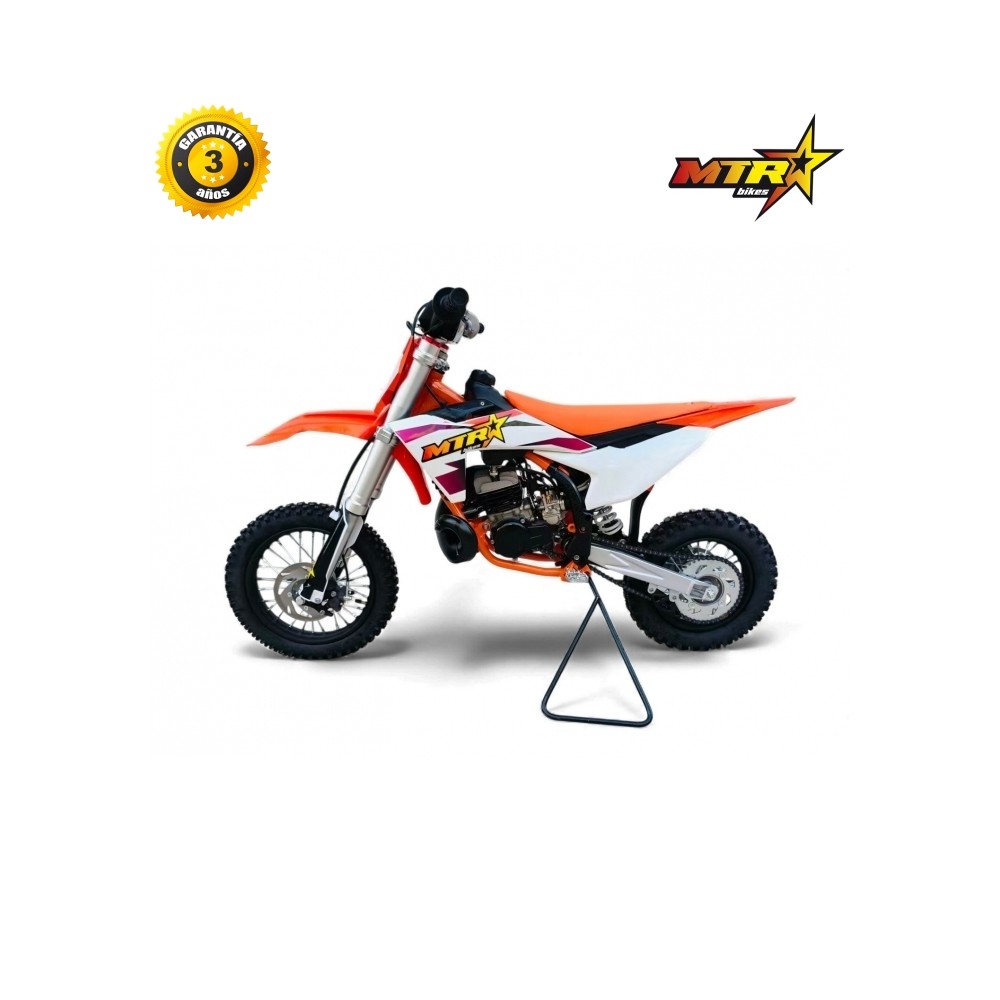 Minicross MTR 50cc 2T modelo 2026 | Pitbike infantil estilo KTM