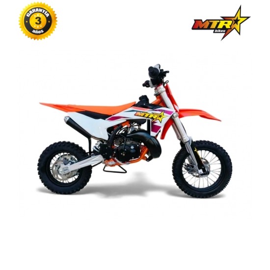 Minicross MTR 50cc 2T modelo 2026 | Pitbike infantil estilo KTM
