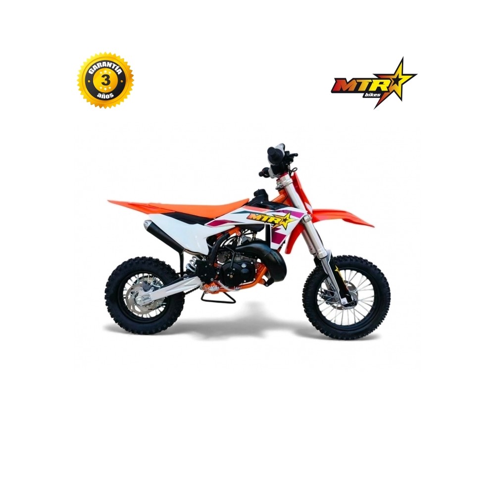 Minicross MTR 50cc 2T modelo 2026 | Pitbike infantil estilo KTM