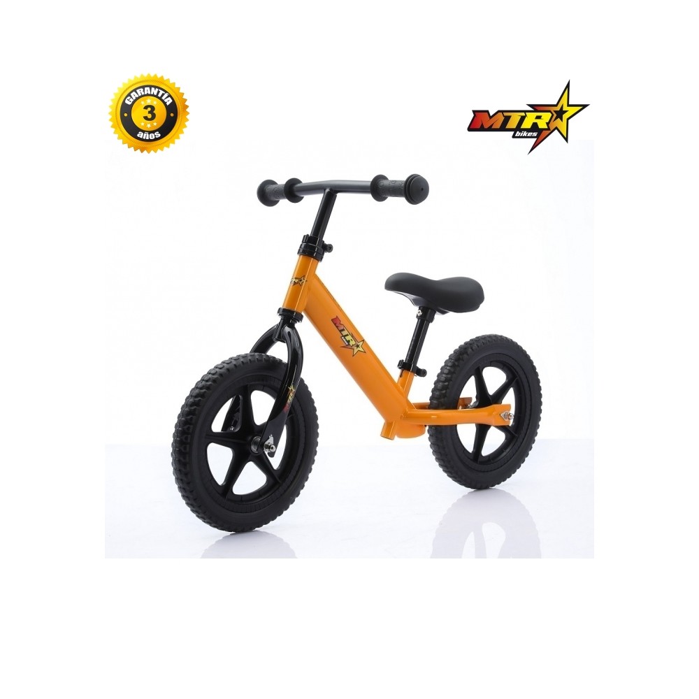 Bicicleta sin pedales infantil MTR | Balance bike niños 3-6 años