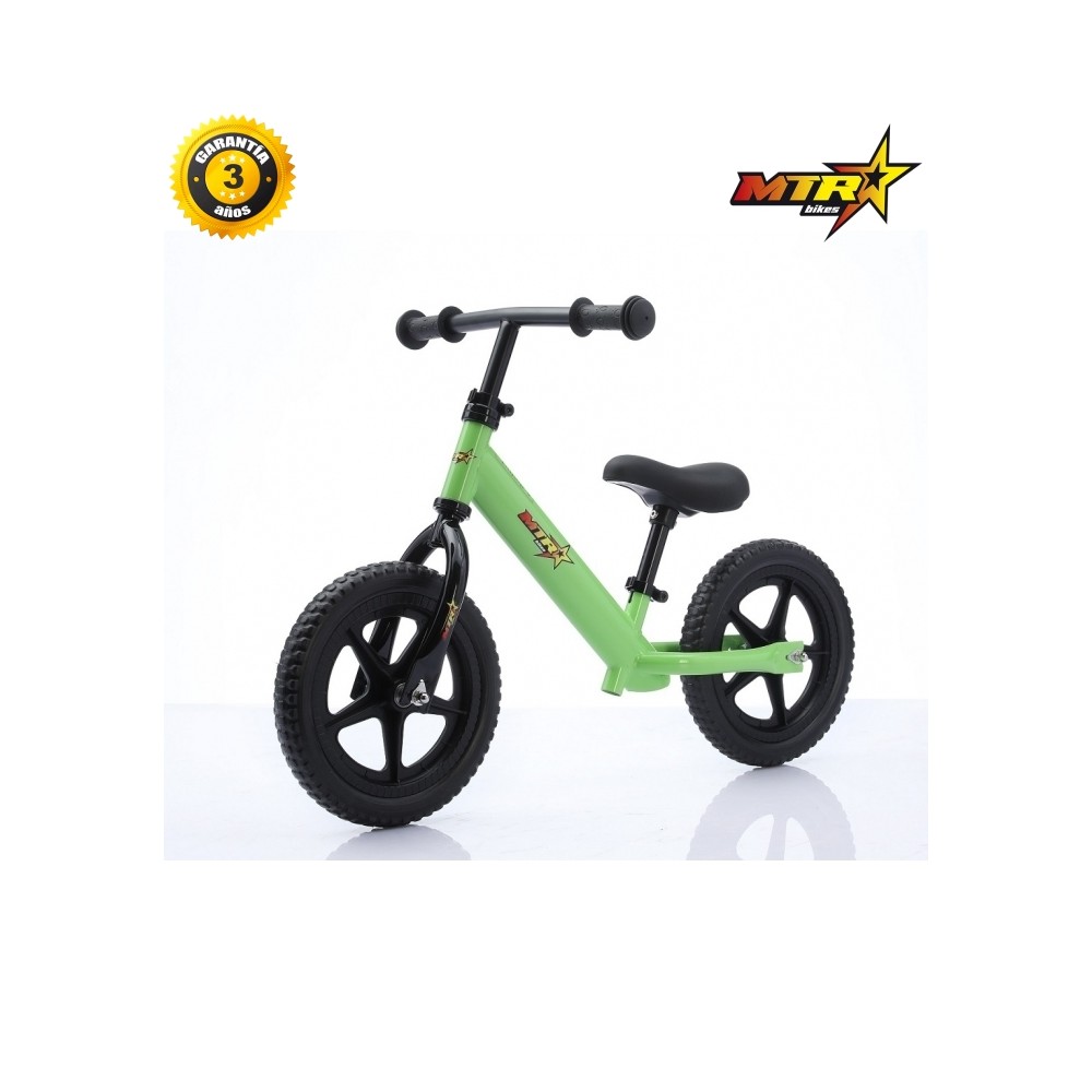 Bicicleta sin pedales infantil MTR | Balance bike niños 3-6 años