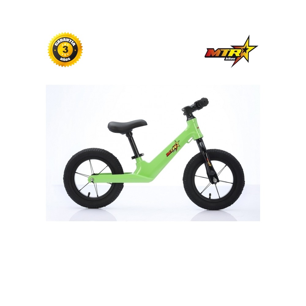 Bicicleta sin pedales MTR aluminio | Balance bike infantil ligera