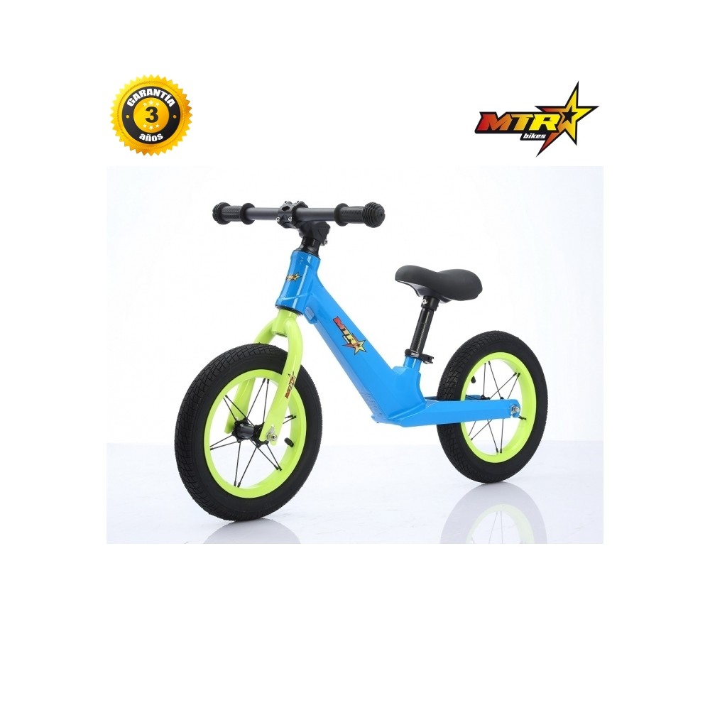 Bicicleta sin pedales MTR aluminio | Balance bike infantil ligera