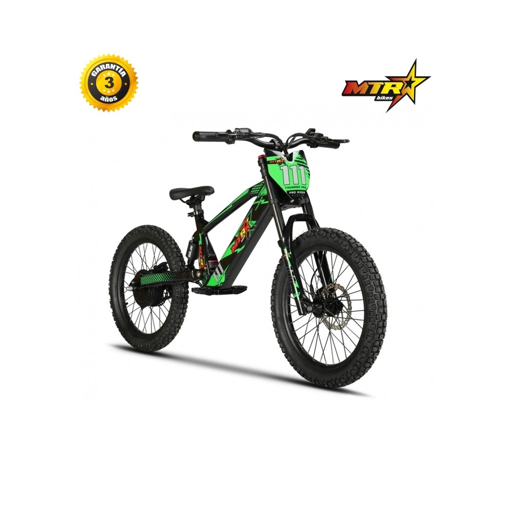 Bicicleta eléctrica Thunder Pro 20" 500W | E-bike infantil off road