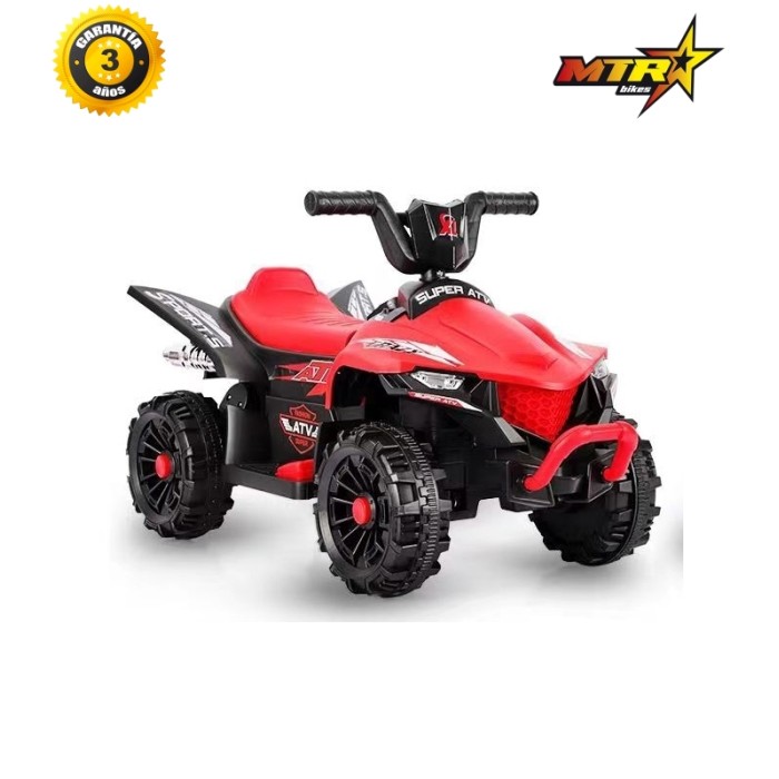 Miniquad eléctrico infantil MTR 6V | Quad niños con luces y bluetooth
