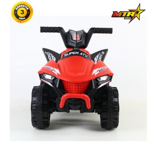 Miniquad eléctrico infantil MTR 6V | Quad niños con luces y bluetooth