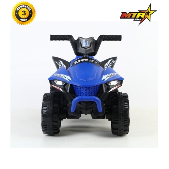 Miniquad eléctrico infantil MTR 6V | Quad niños con luces y bluetooth