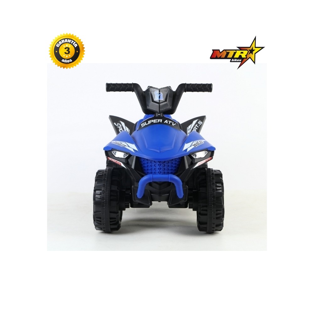 Miniquad eléctrico infantil MTR 6V | Quad niños con luces y bluetooth