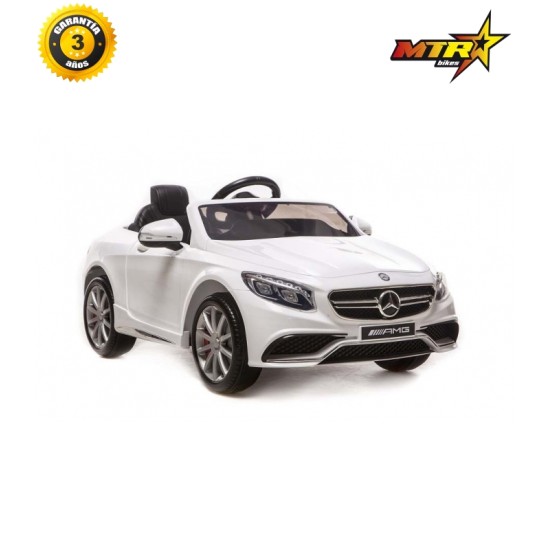 Mercedes-Benz S63 AMG coche eléctrico infantil | Auto niños con mando