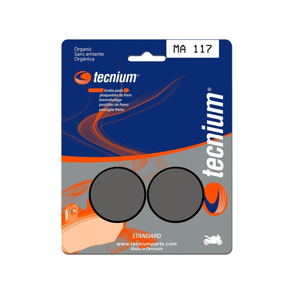 Pastillas de Freno Tecnium | Potencia y control al frenar  RCMotos