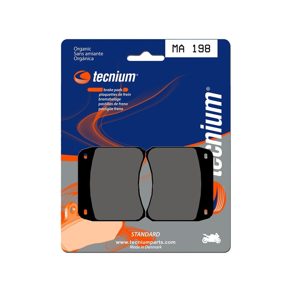 Pastillas de Freno Tecnium | Potencia y control al frenar  RCMotos