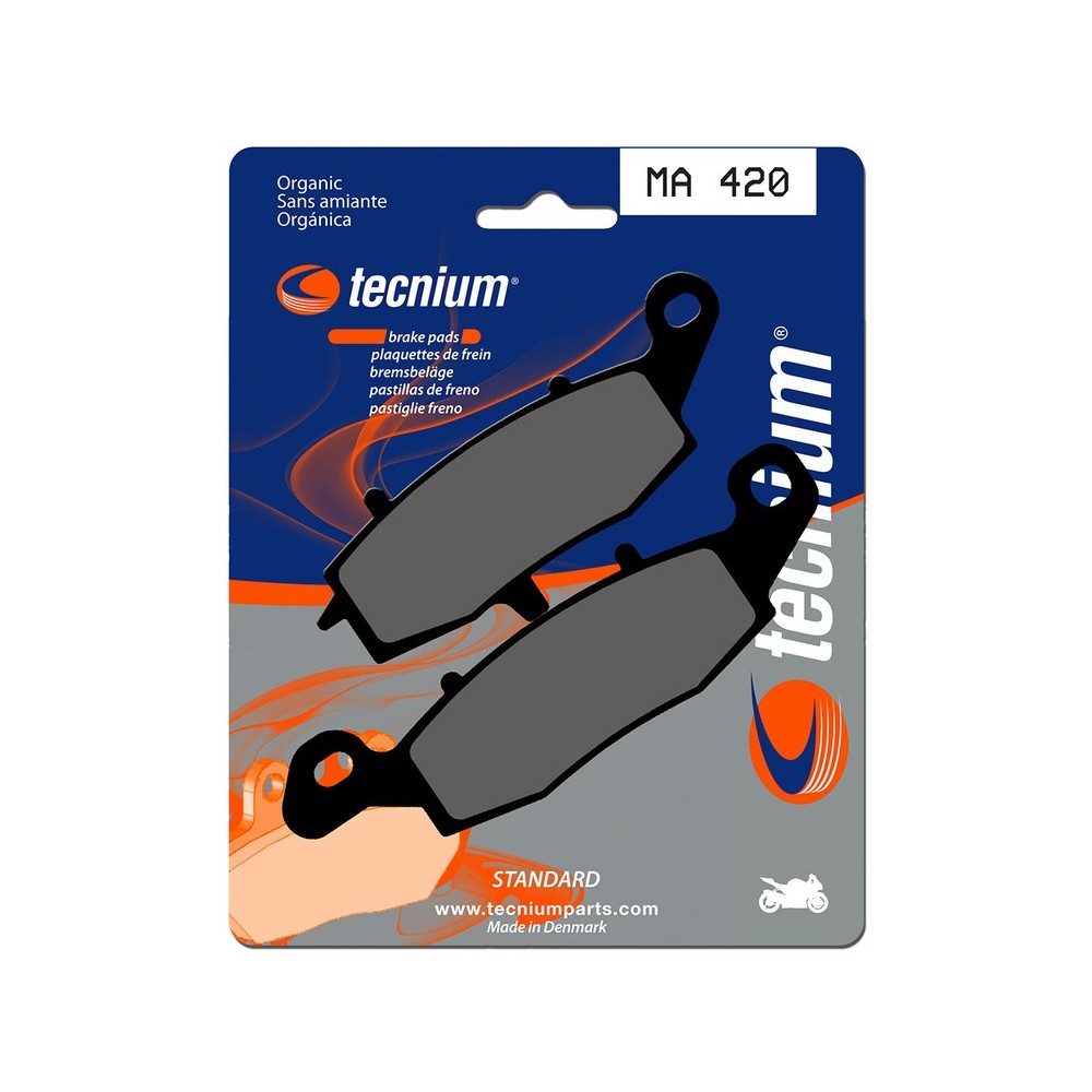 Pastillas de Freno Tecnium | Potencia y control al frenar  RCMotos