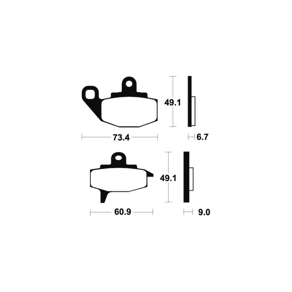 Pastillas de Freno Tecnium | Potencia y control al frenar  RCMotos