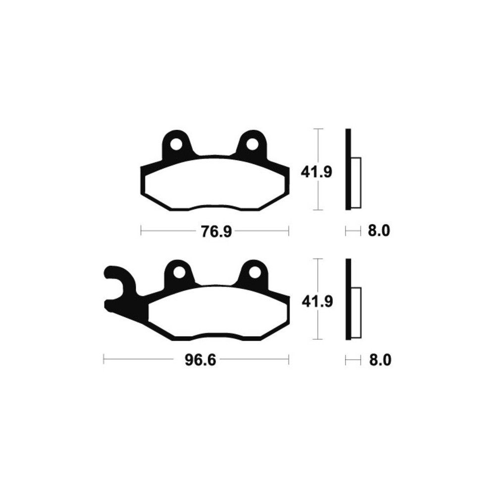 Pastillas de Freno Tecnium | Potencia y control al frenar  RCMotos
