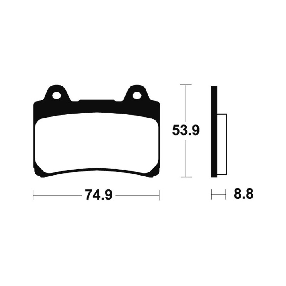 Pastillas de Freno Tecnium | Potencia y control al frenar  RCMotos