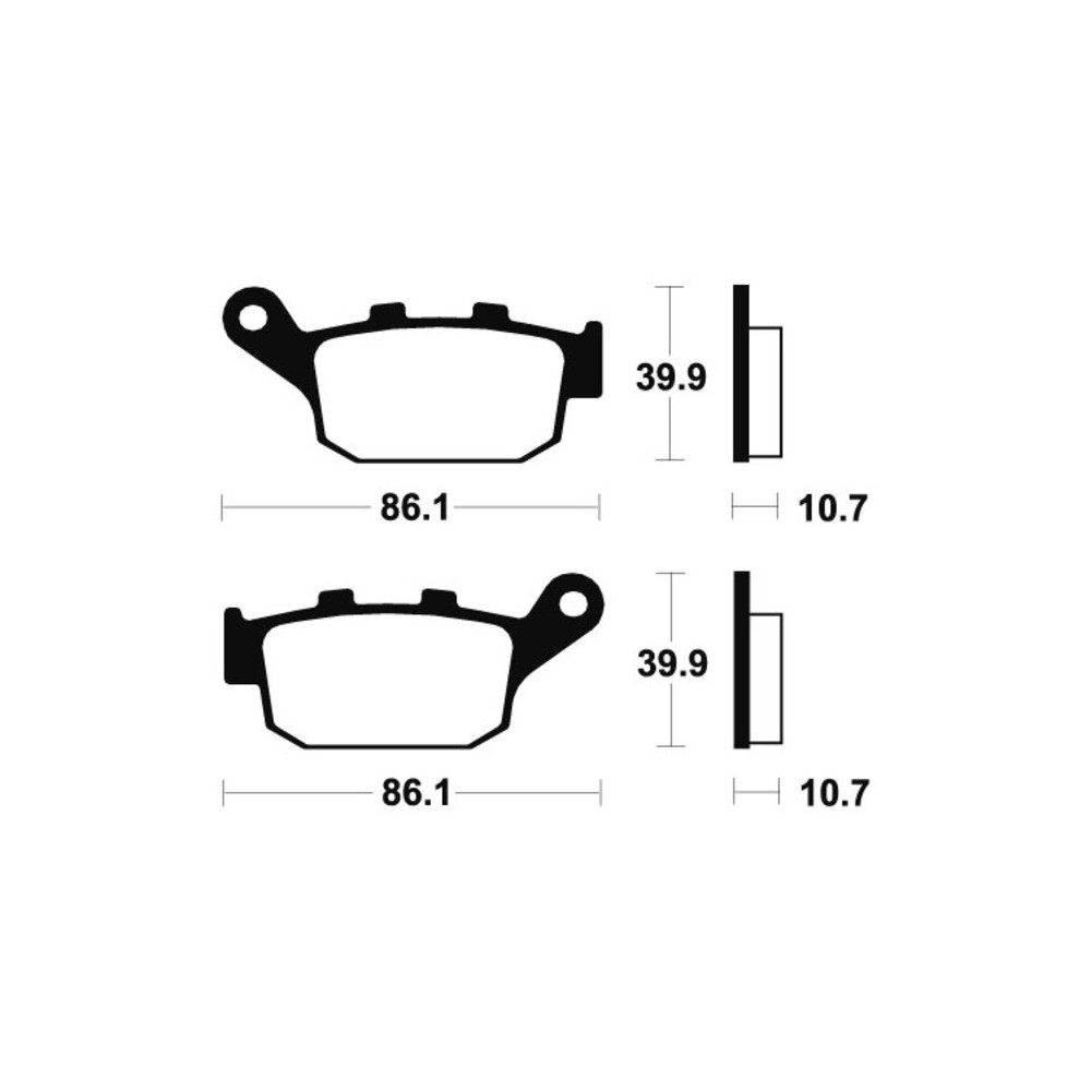 Pastillas de Freno Tecnium | Potencia y control al frenar  RCMotos