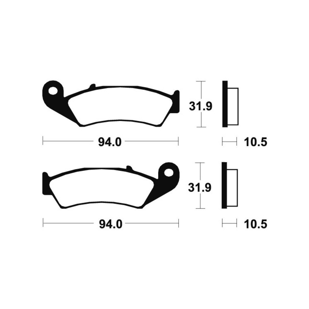 Pastillas de Freno Tecnium | Potencia y control al frenar  RCMotos